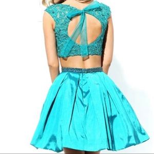 Sherri Hill 50555 Prom Cotillion 2 piece dress